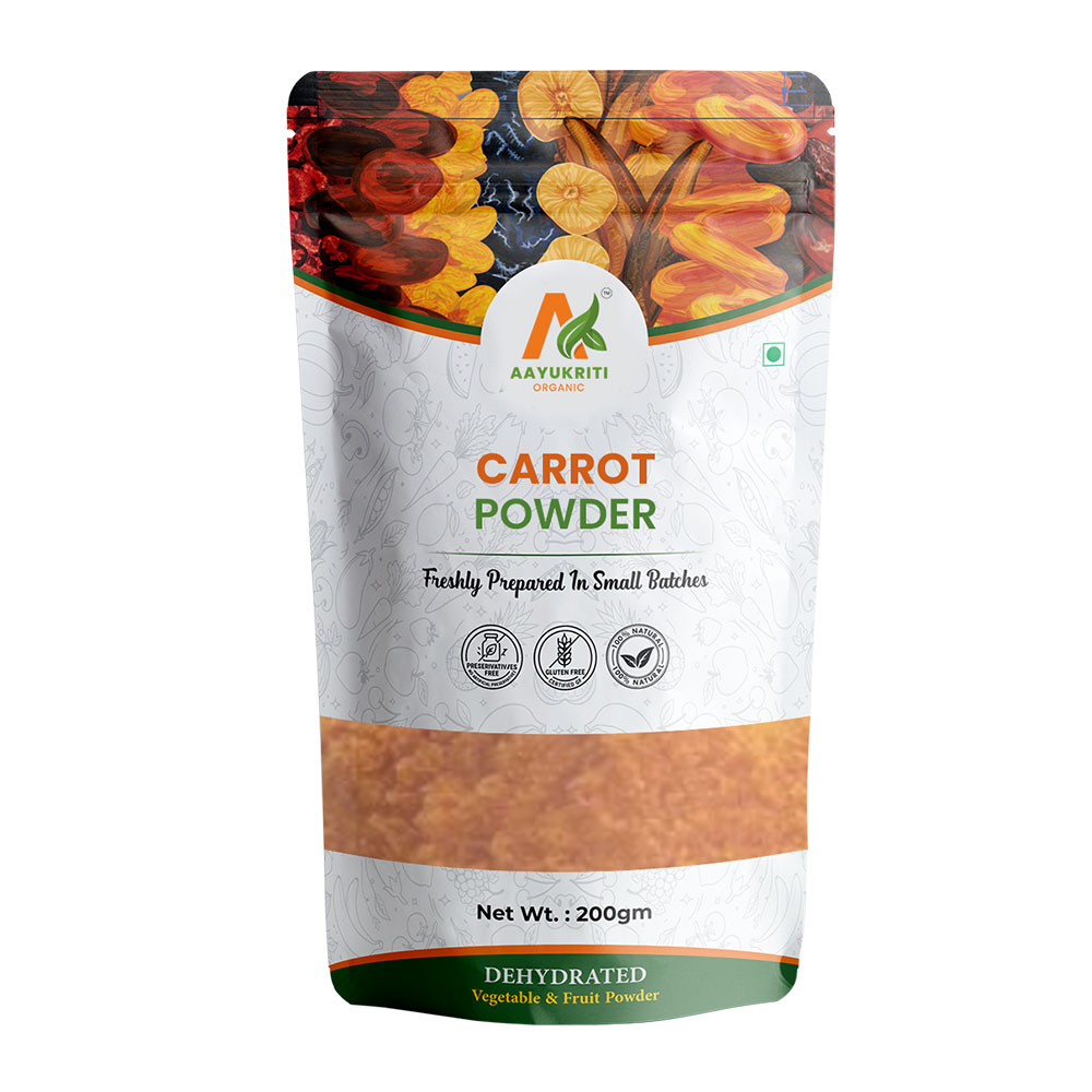 Carrot Powder - 100% Naturals